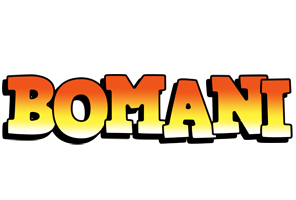 Bomani sunset logo