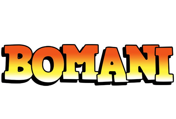 Bomani sunset logo