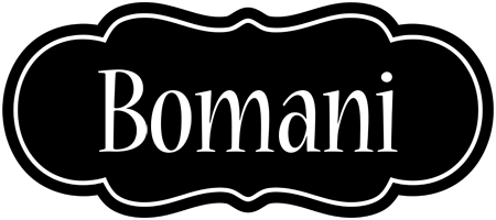 Bomani welcome logo