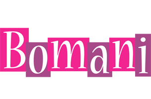 Bomani whine logo