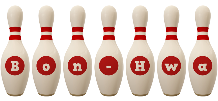 Bon-Hwa bowling-pin logo