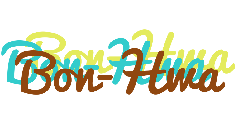 Bon-Hwa cupcake logo