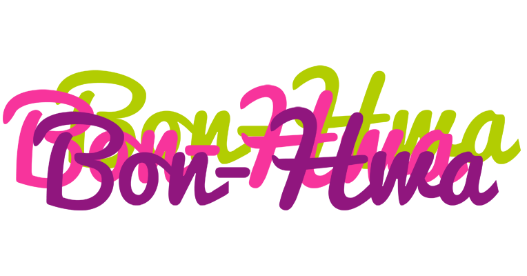 Bon-Hwa flowers logo