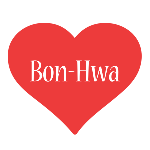 Bon-Hwa love logo