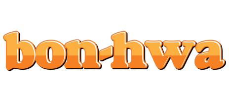 Bon-Hwa orange logo