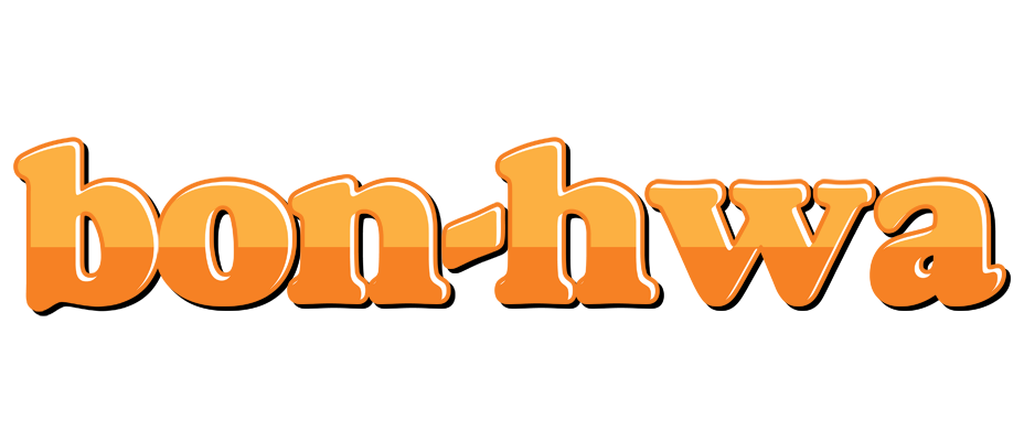 Bon-Hwa orange logo