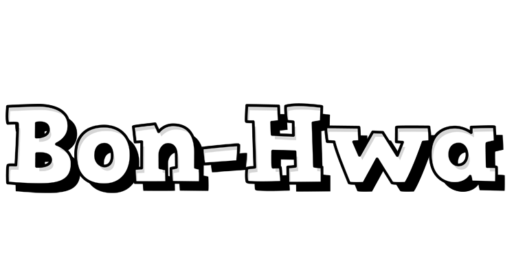 Bon-Hwa snowing logo