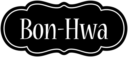 Bon-Hwa welcome logo