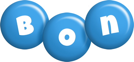 Bon candy-blue logo