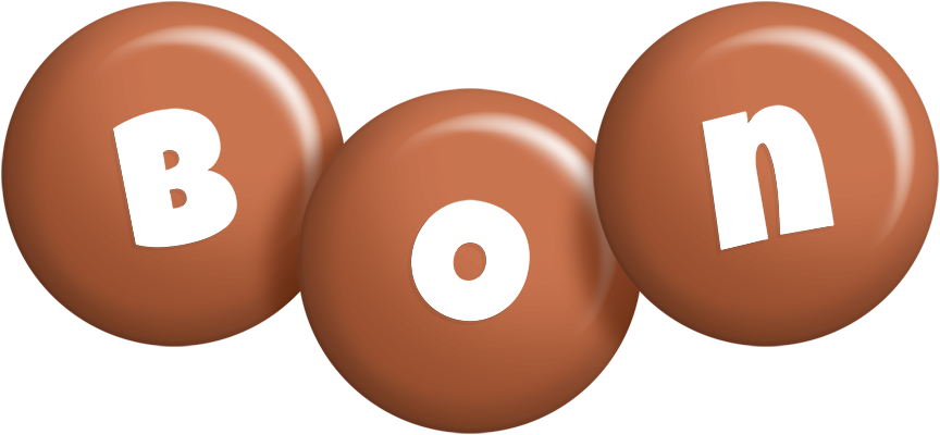 Bon candy-brown logo