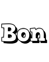 Bon snowing logo