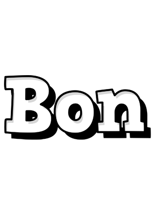 Bon snowing logo