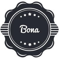 Bona badge logo