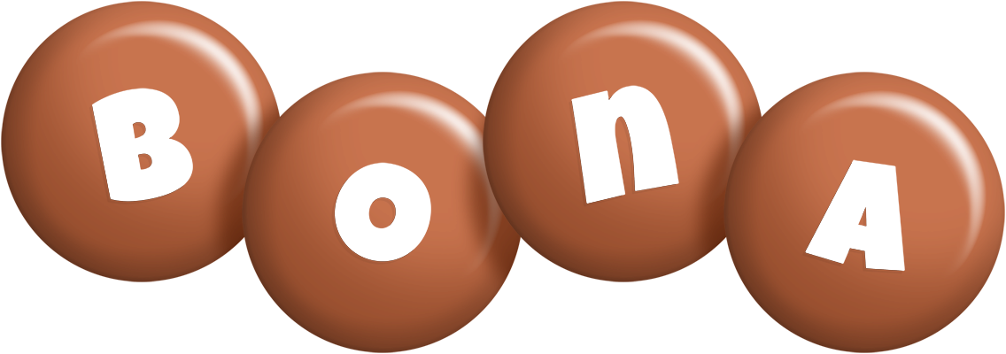 Bona candy-brown logo
