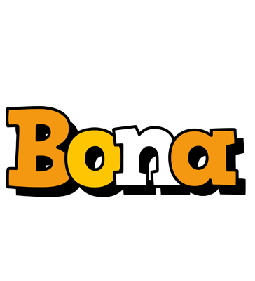 Bona cartoon logo