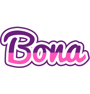 Bona cheerful logo