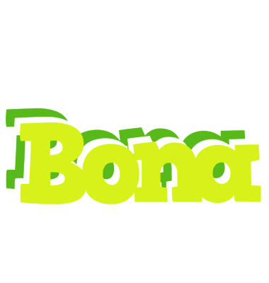 Bona citrus logo