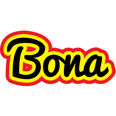 Bona flaming logo