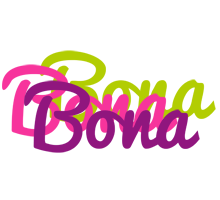 Bona flowers logo