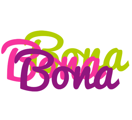 Bona flowers logo