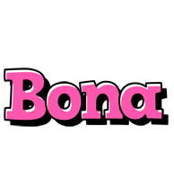 Bona girlish logo