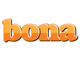 Bona orange logo