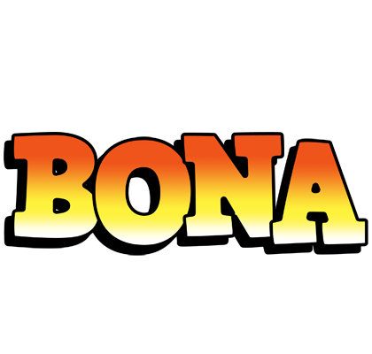 Bona sunset logo