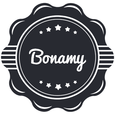 Bonamy badge logo