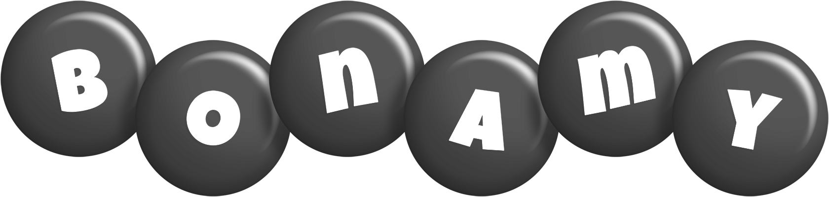 Bonamy candy-black logo
