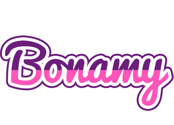 Bonamy cheerful logo