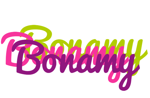 Bonamy flowers logo