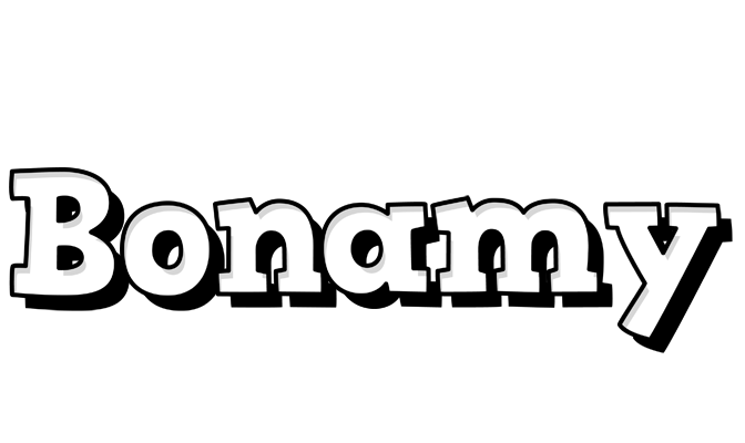 Bonamy snowing logo