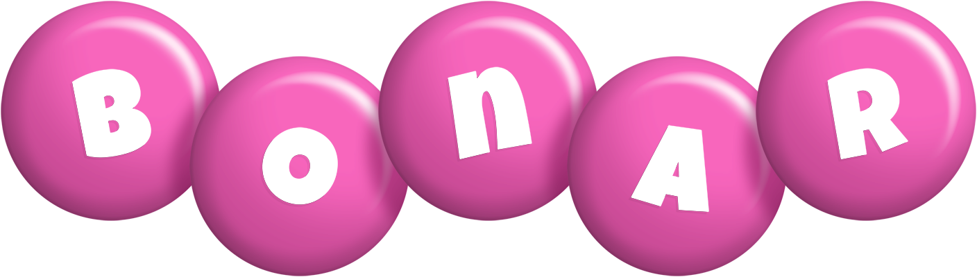 Bonar candy-pink logo