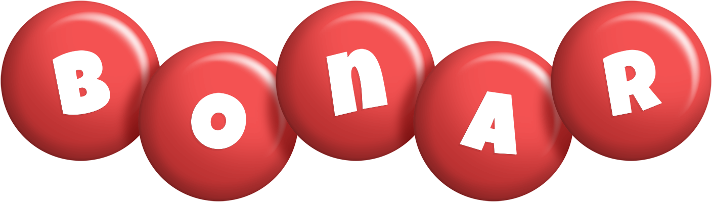Bonar candy-red logo