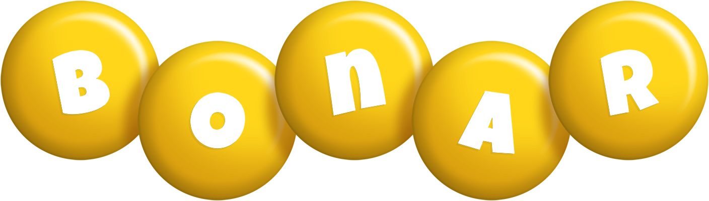 Bonar candy-yellow logo