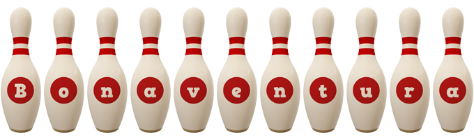 Bonaventura bowling-pin logo