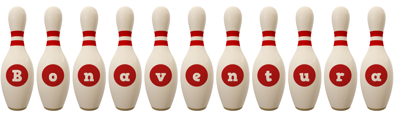 Bonaventura bowling-pin logo