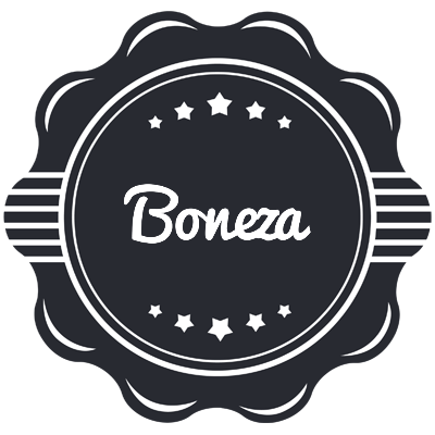 Boneza badge logo