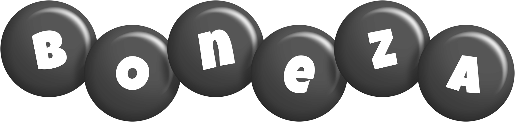 Boneza candy-black logo