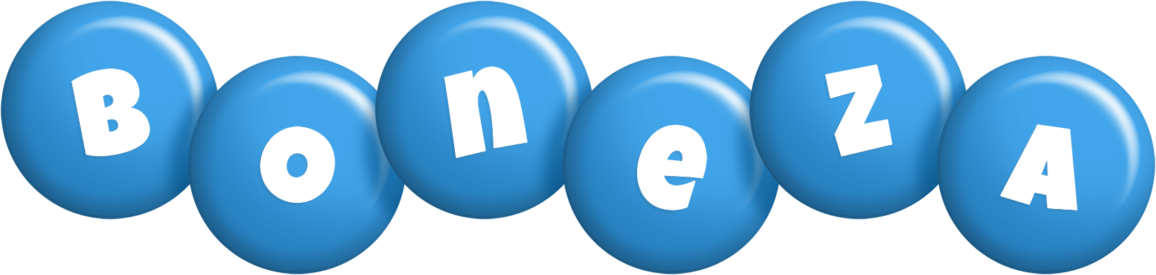 Boneza candy-blue logo