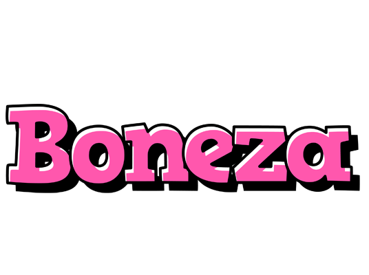 Boneza girlish logo