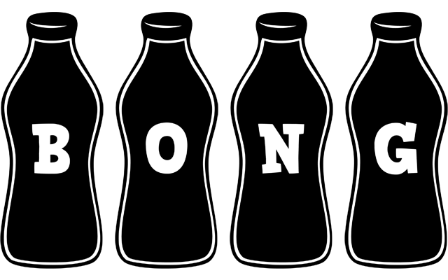 Bong bottle logo
