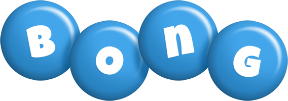 Bong candy-blue logo