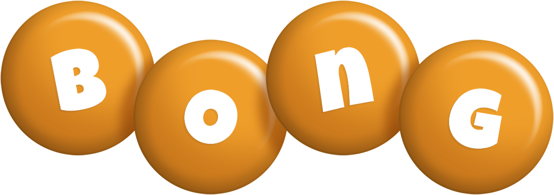 Bong candy-orange logo
