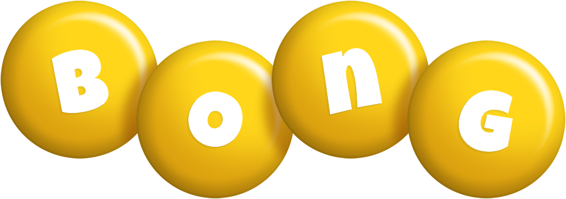 Bong candy-yellow logo