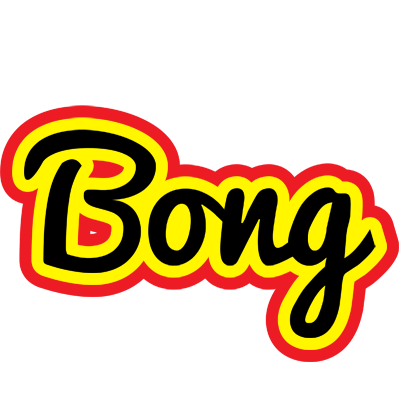 Bong flaming logo