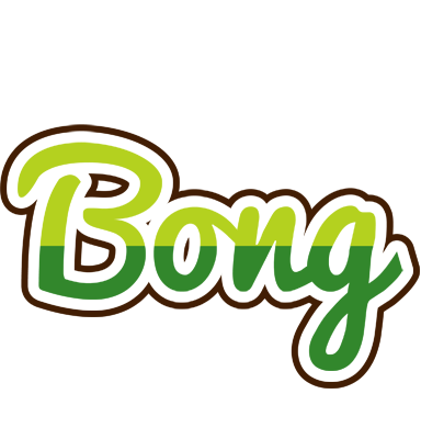 Bong golfing logo