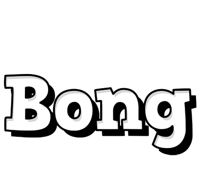 Bong snowing logo