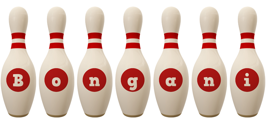 Bongani bowling-pin logo