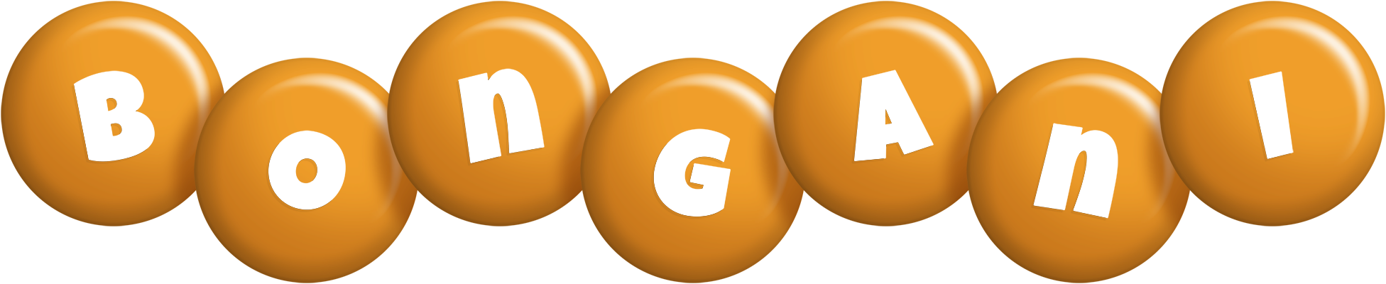 Bongani candy-orange logo